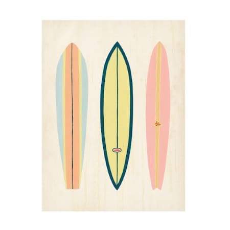 Grace Popp 'So Cal Surfer I' Canvas Art,14x19